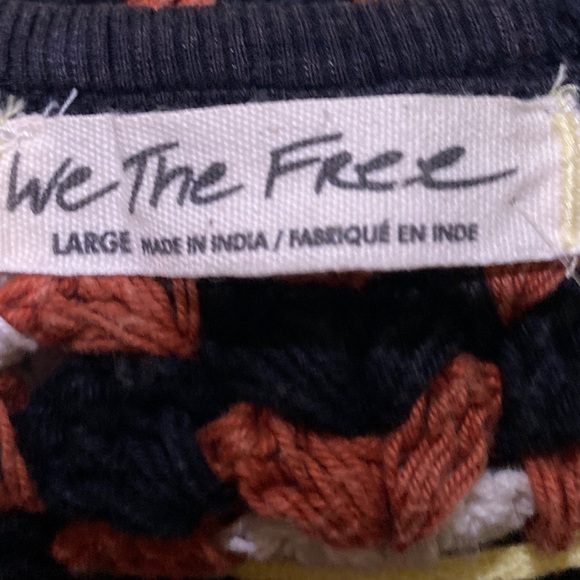 Free People Dawn Patrol Mixed Media Sweater - Picture 13 of 13